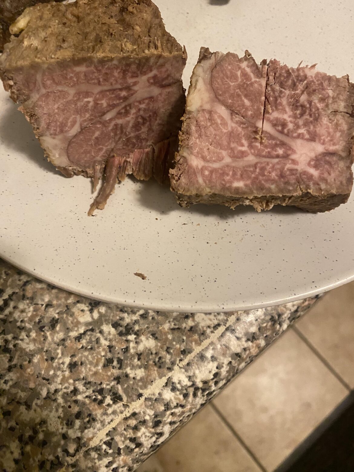 Can a meat expert please tell me what kind of beef/cut this is? It was very soft.  It was 2 days old when I ate it so it looks rough. Thank you