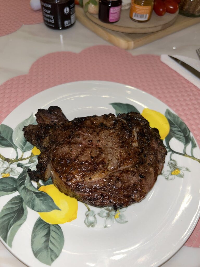 First time using new gas grill. How did I do?