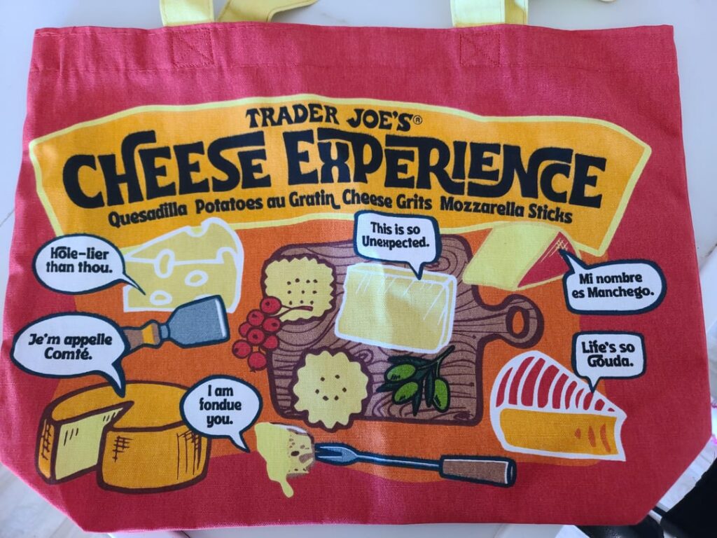 My friend got this bag at Trader Joe's...