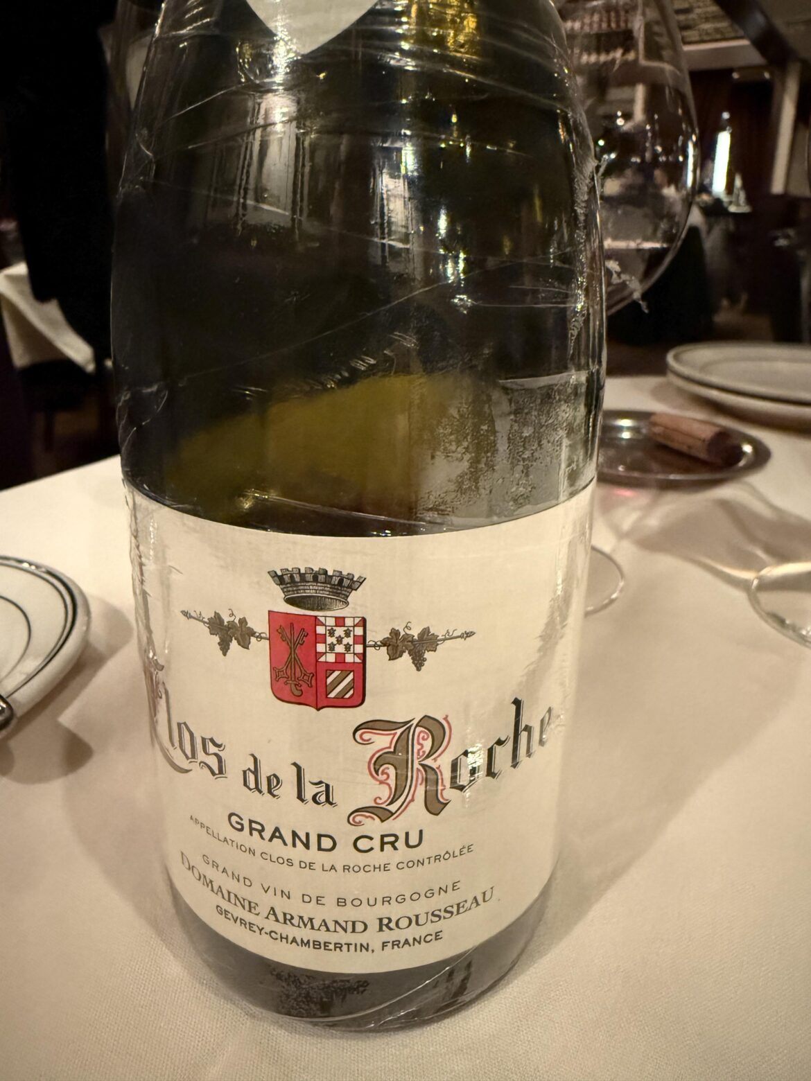 2013 Rousseau Clos de la Roche