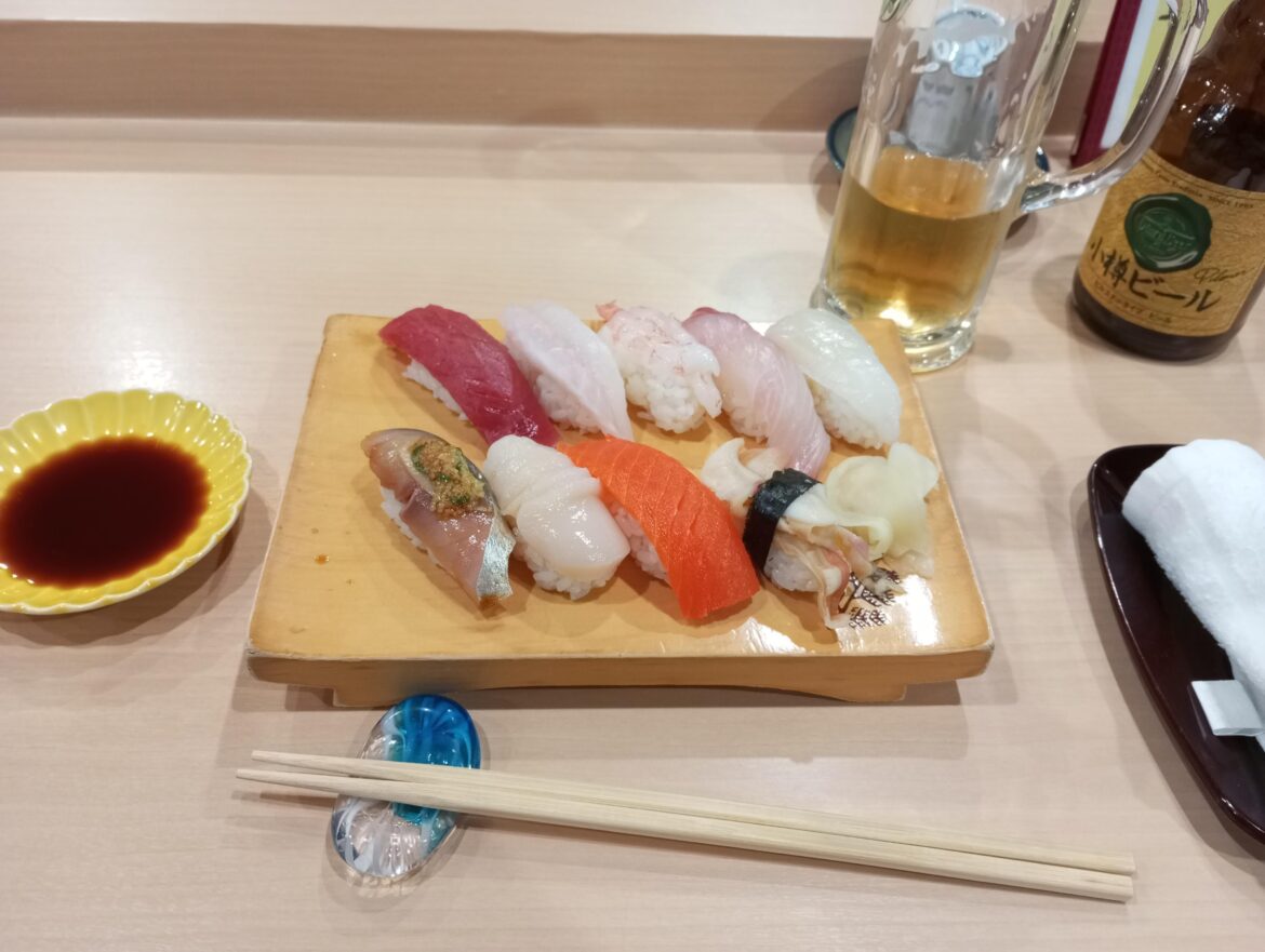 Sushi in Otaru
