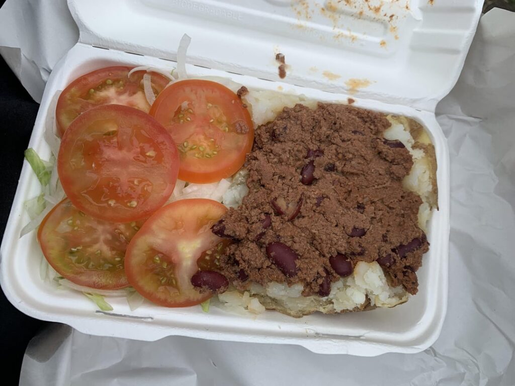 This chilli con carne I was served today