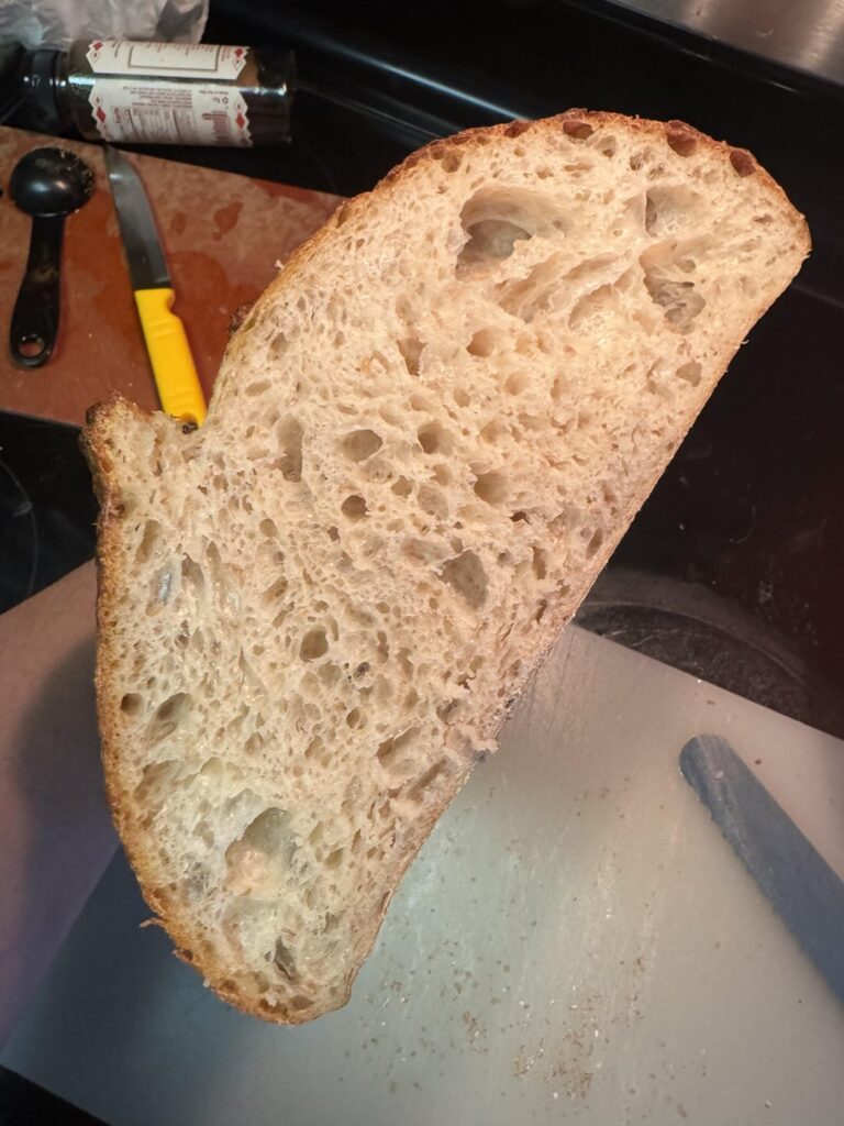 Weekly sourdough loaf 🍞