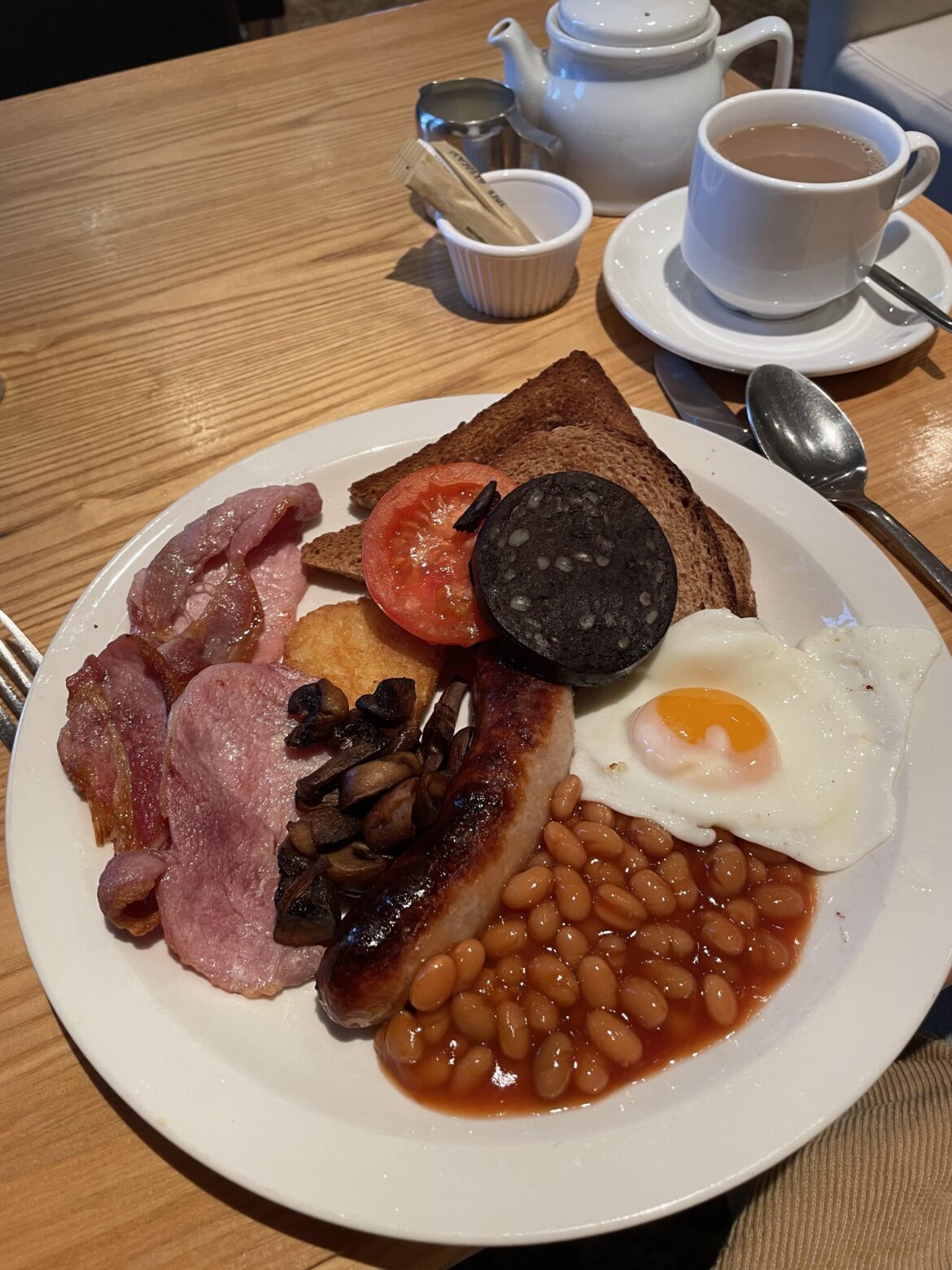 Hotel breakfast Cumbria