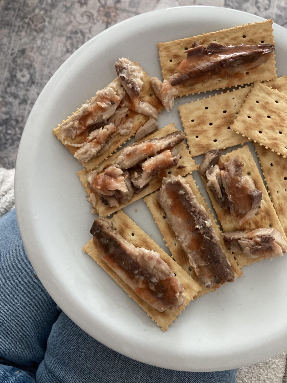 Just found out I’m pregnant. definitely too lazy to prepare these in any particular way.