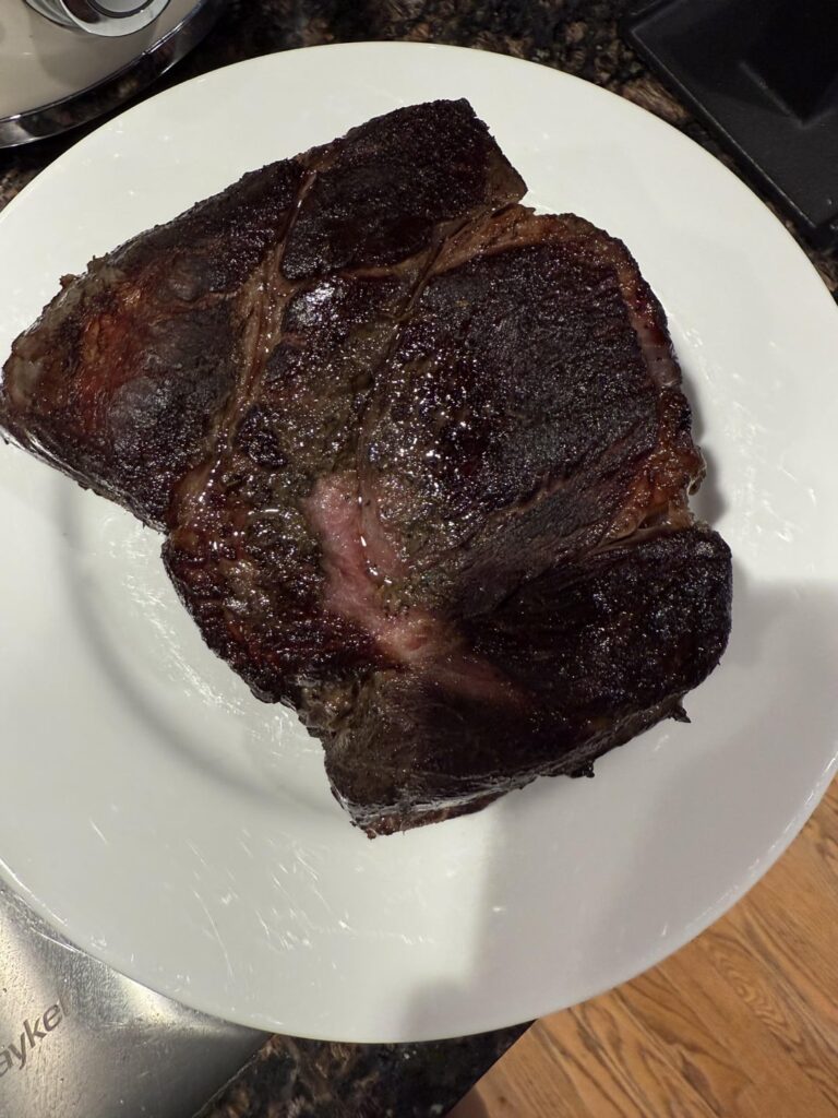 Chuck roast - 137 for 48 hrs