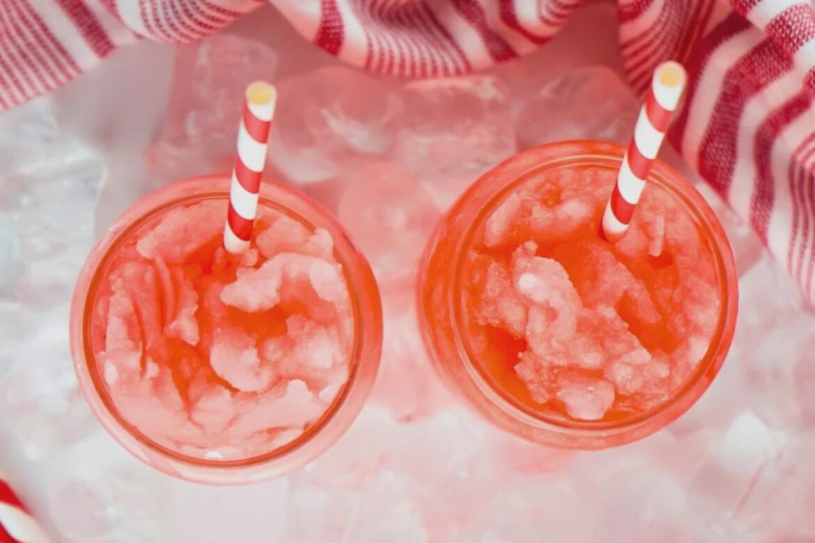 Red Hawaiian Punch Slushies