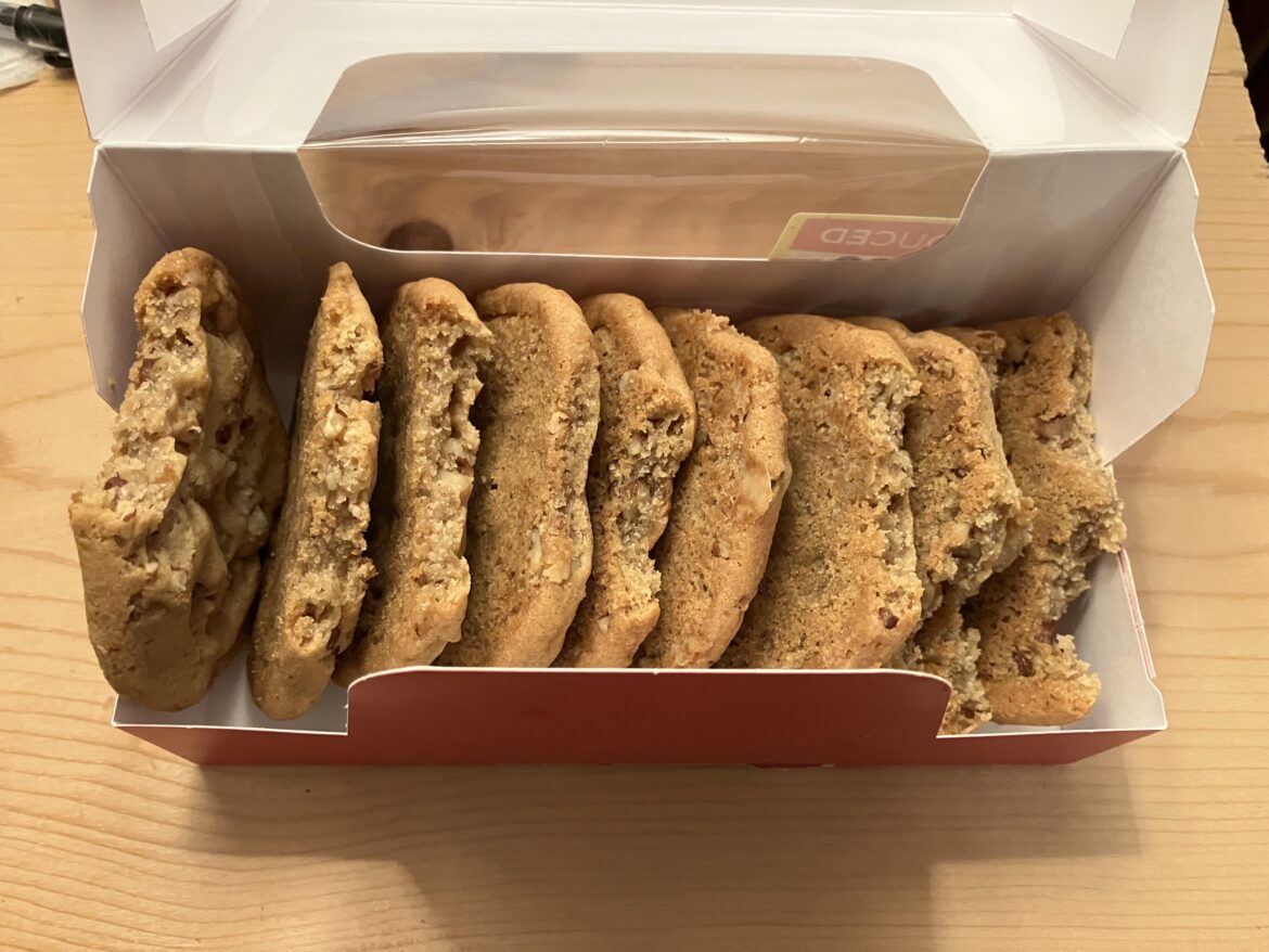 Eating the outside of every cookie in the box is bad. mmk