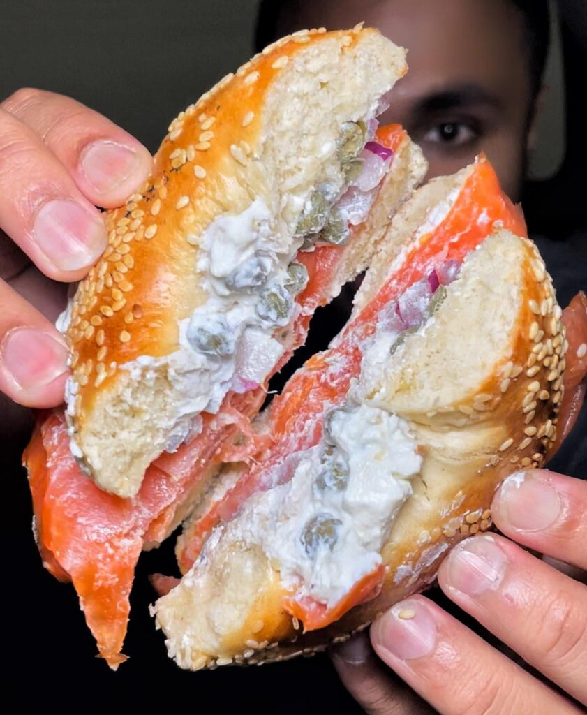 Challenging myself to eat Canadian foods for 20 days straight. Day 2 is Montreal style bagels from The Bagel House!