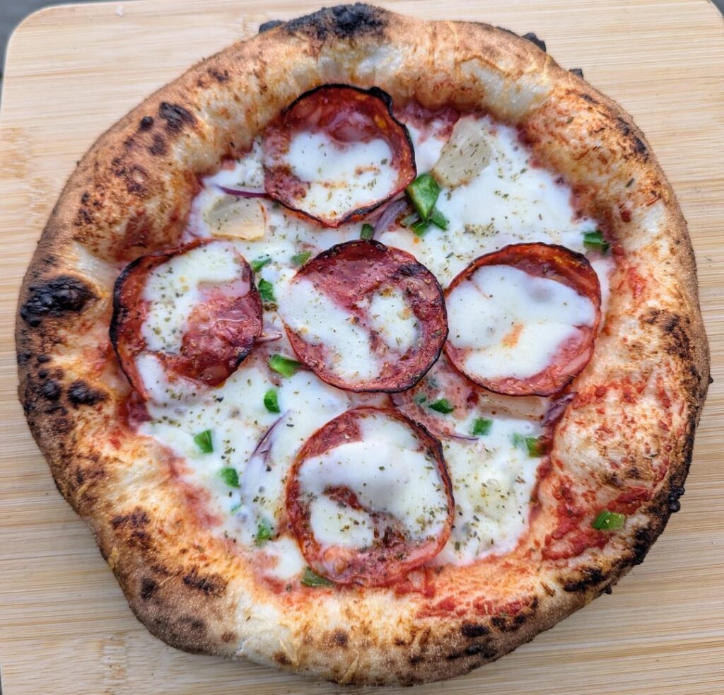 Saturday evening pizzas