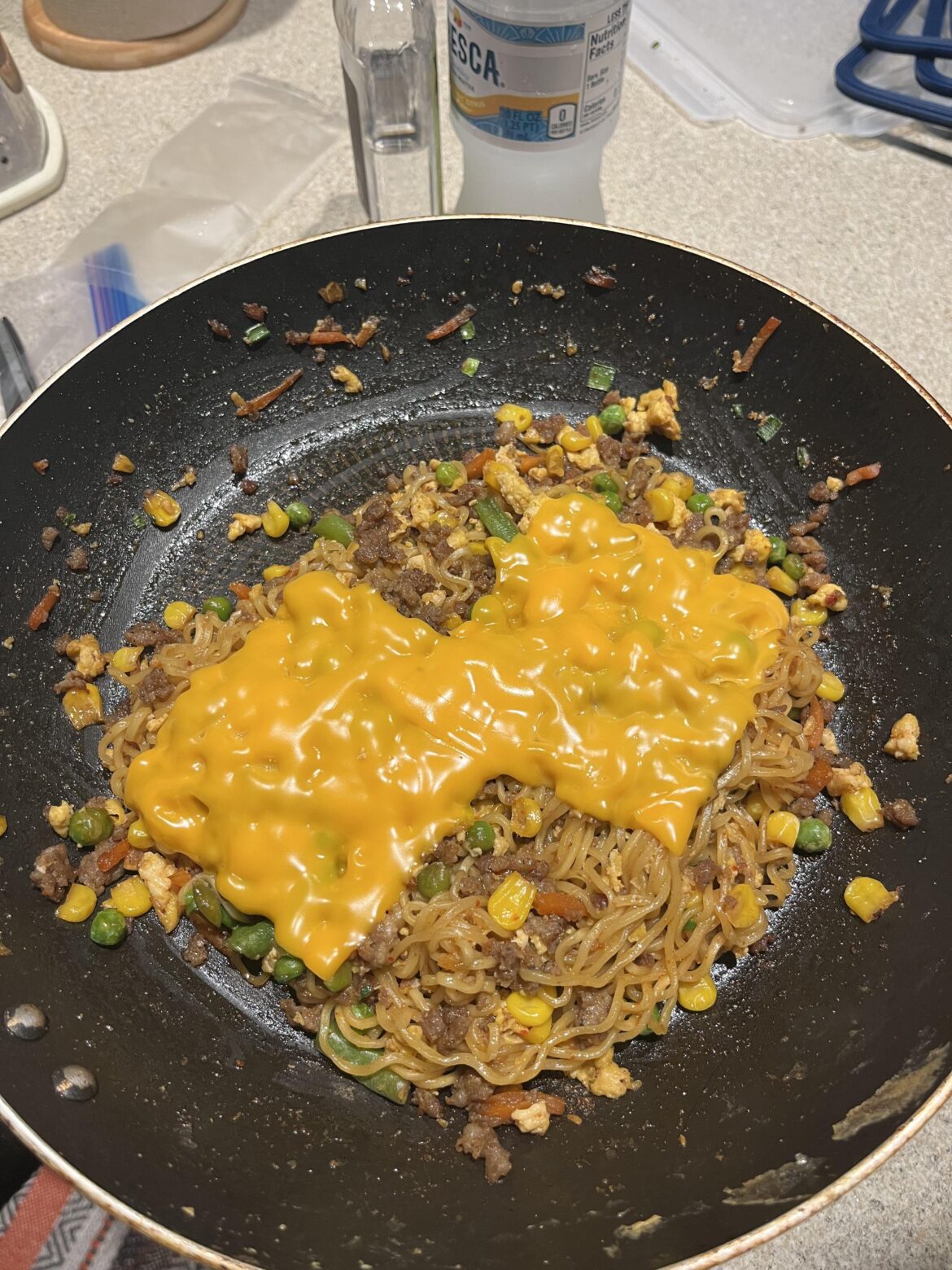 Diabolical ramen and gin buckies after work.