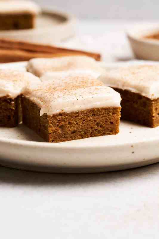 Vegan Pumpkin Bars