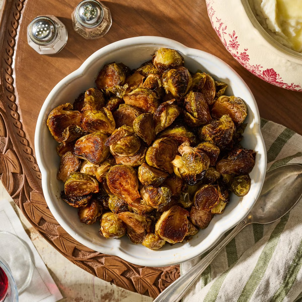vegetable side dishes caramelized brussels sprouts