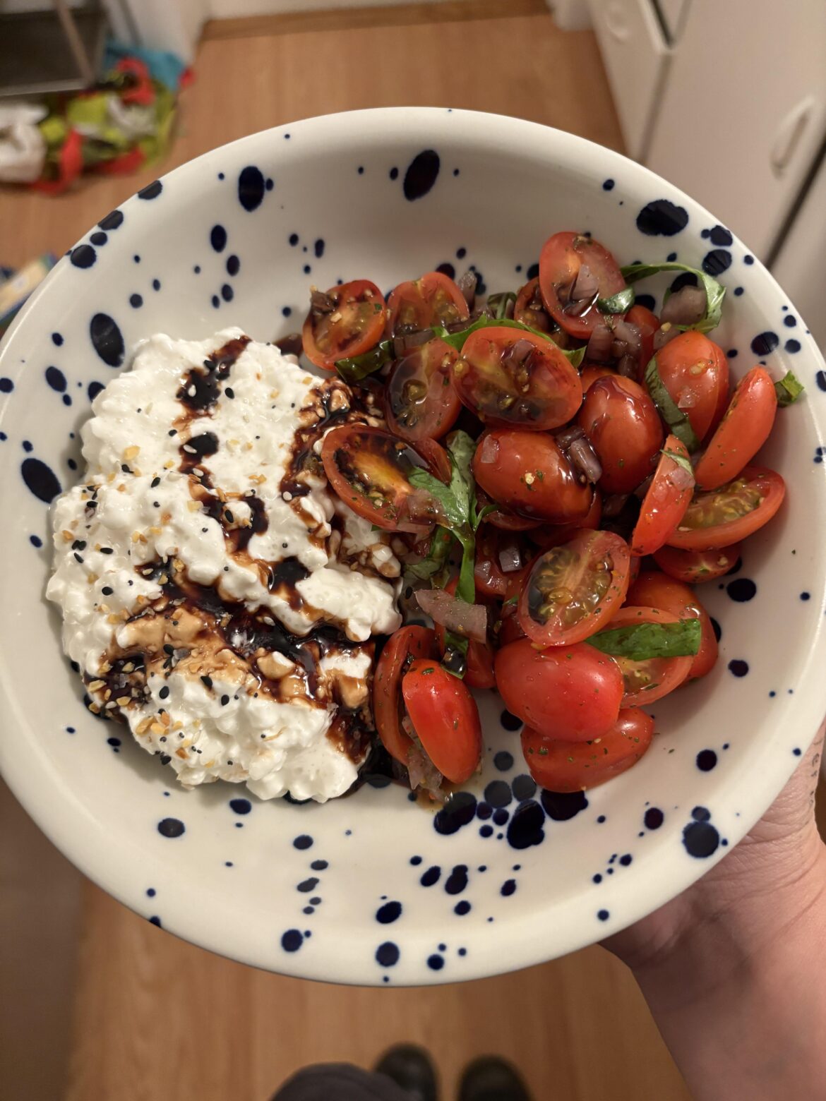 cottage cheese caprese