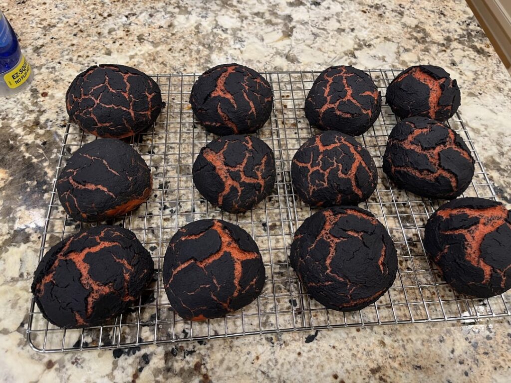 Lava Buns! (Recipe in comments)