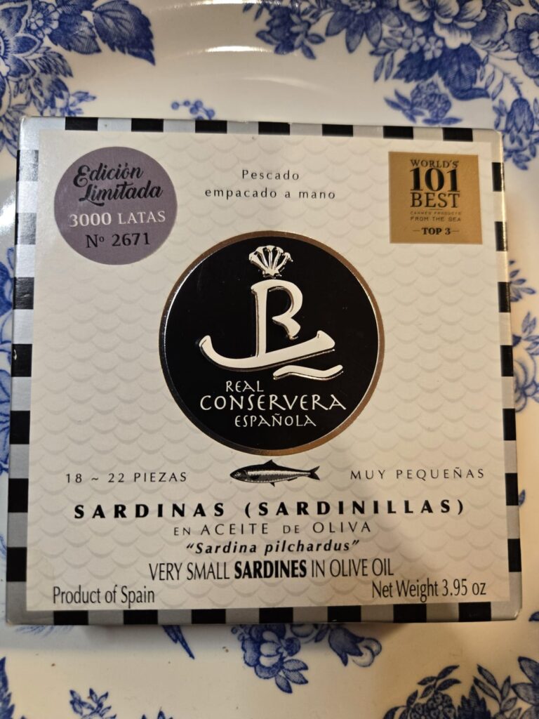 Real Conservas Very Small Sardines in olive oil