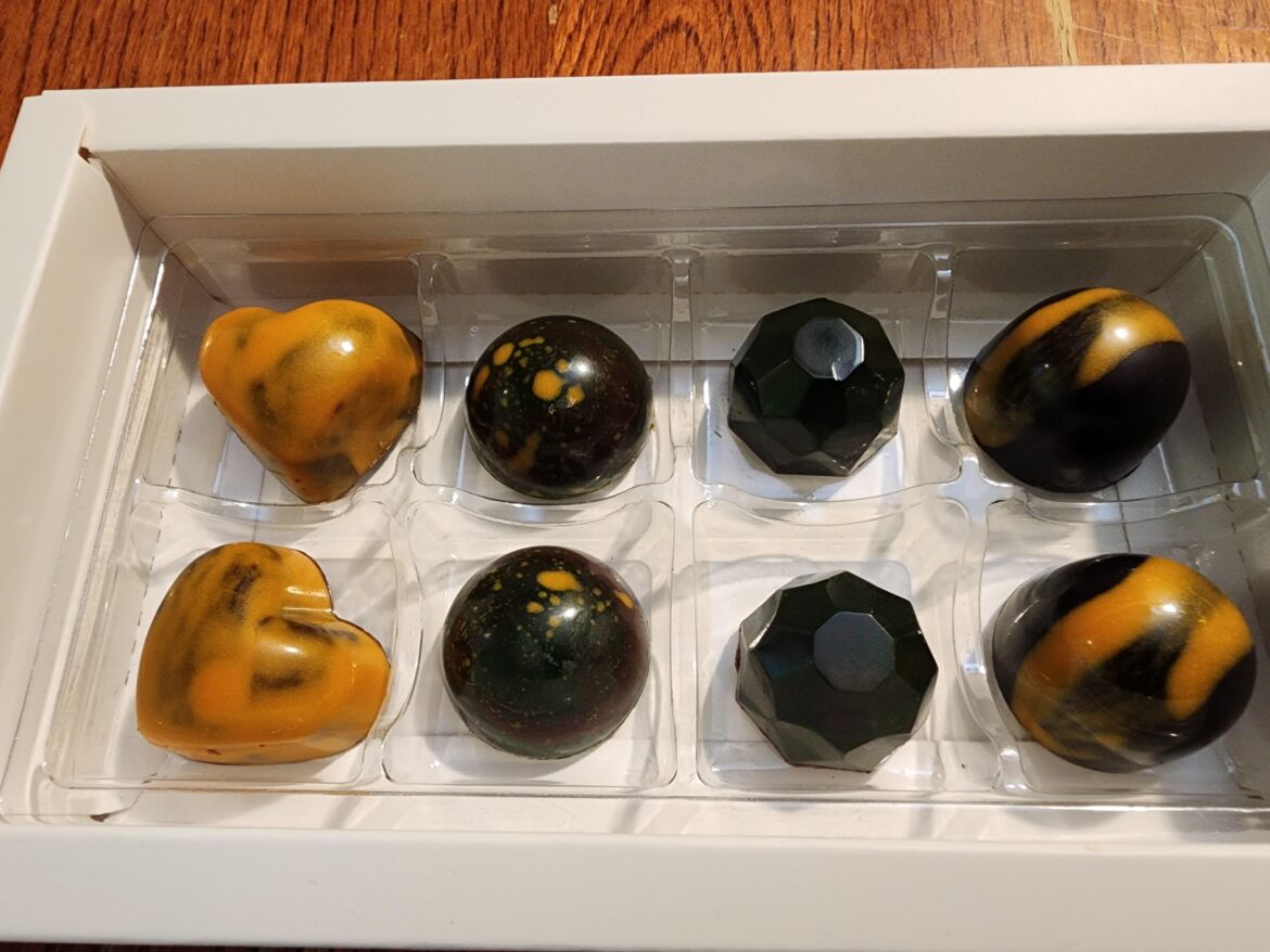 Made some bonbons for saint paddy's day.