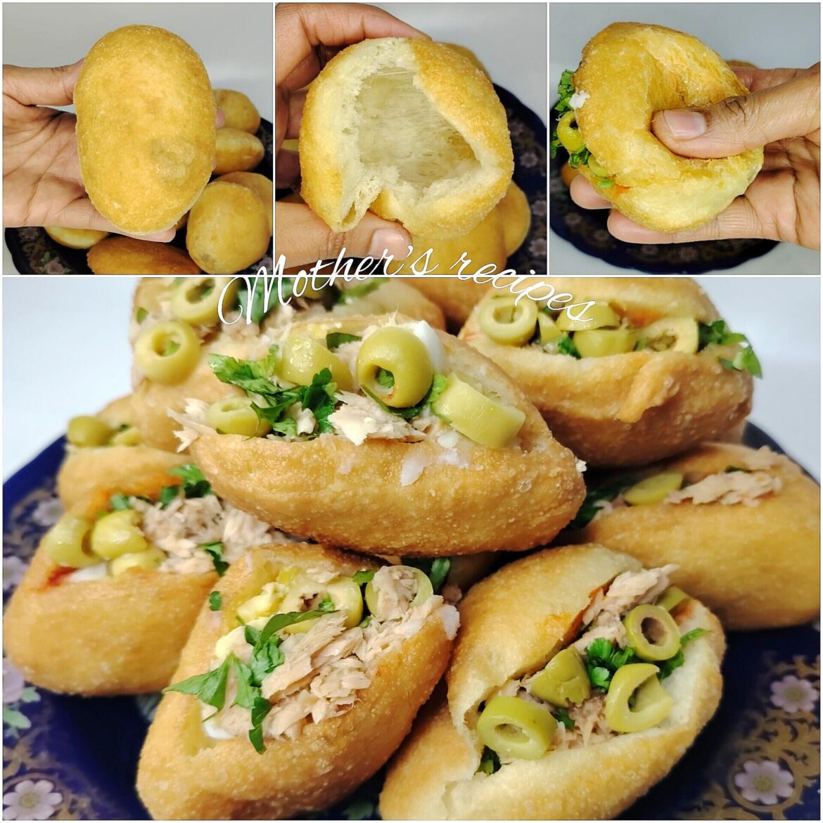 Easy Fried Sandwich Recipe Crispy and Flavorful: Quick Fricassé Sandwiches👇🏻