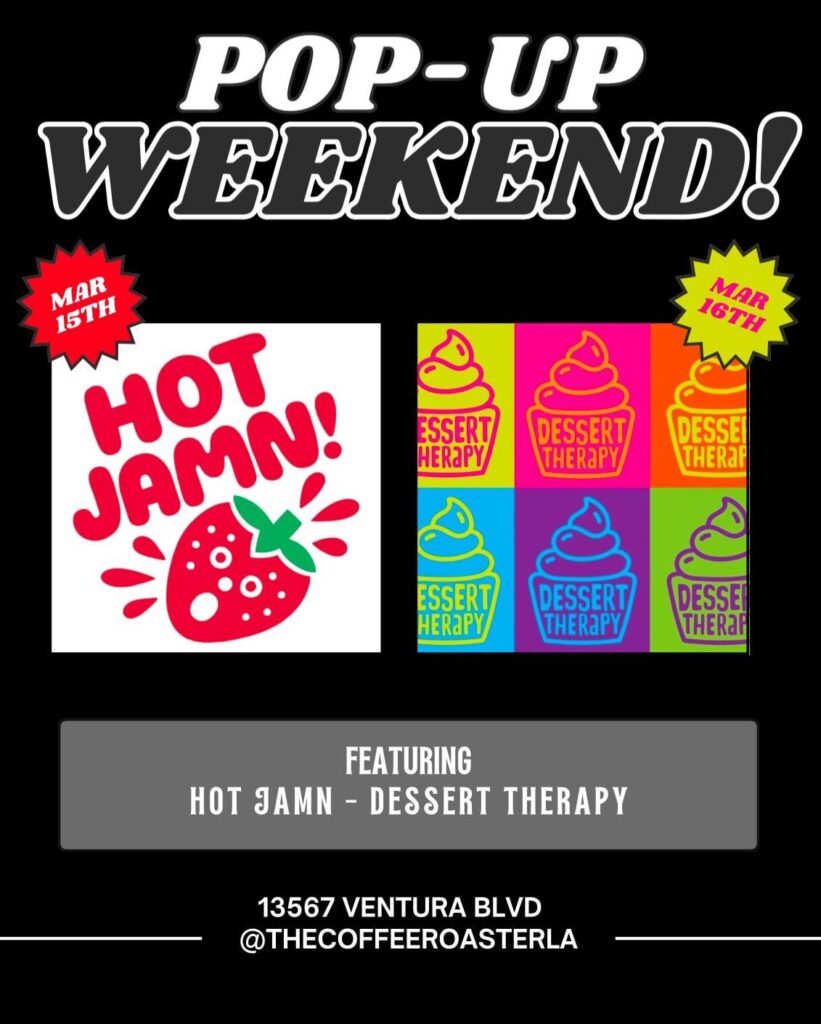 Pop-ups at Steve’s Coffee Roaster!