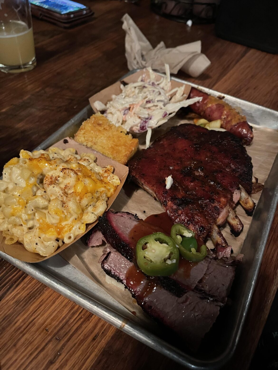 This BBQ plate is all for 23 in upstate NY!