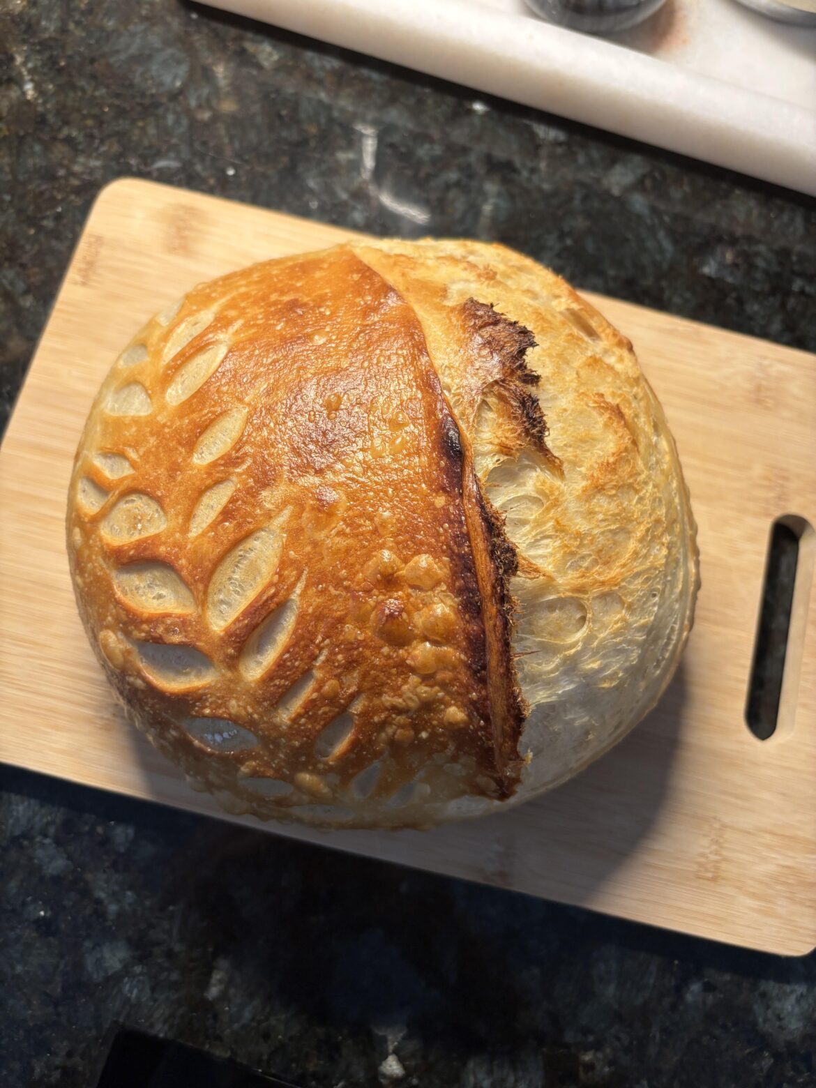 Storing sourdough loaf
