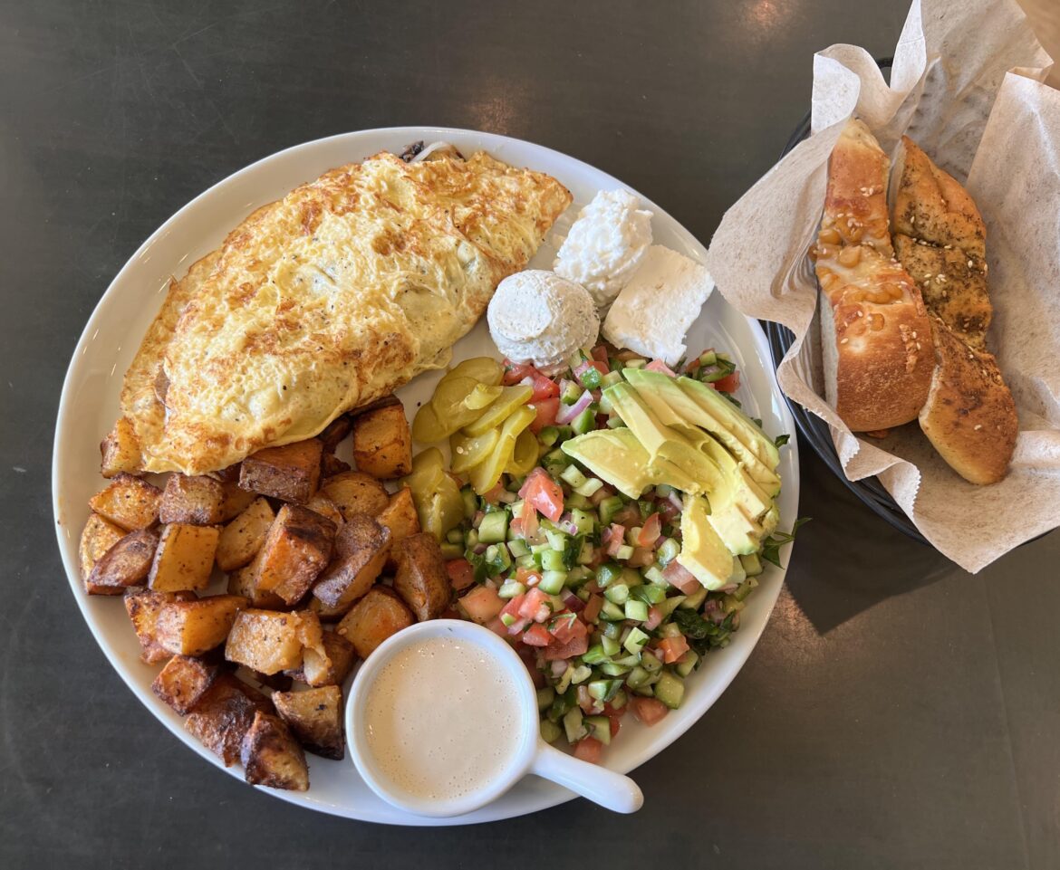 Pacific Morning Plate at Pacific Kosher Restaurant in Valley Village