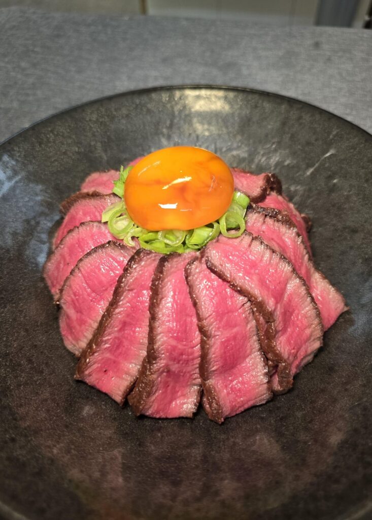 Second time cooking wagyu tenderloin, made a wagyu donburi