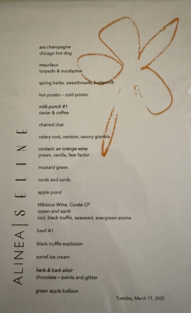 Seline X Alinea (Los Angeles, CA) Seline X Alinea (Los Angeles, CA)