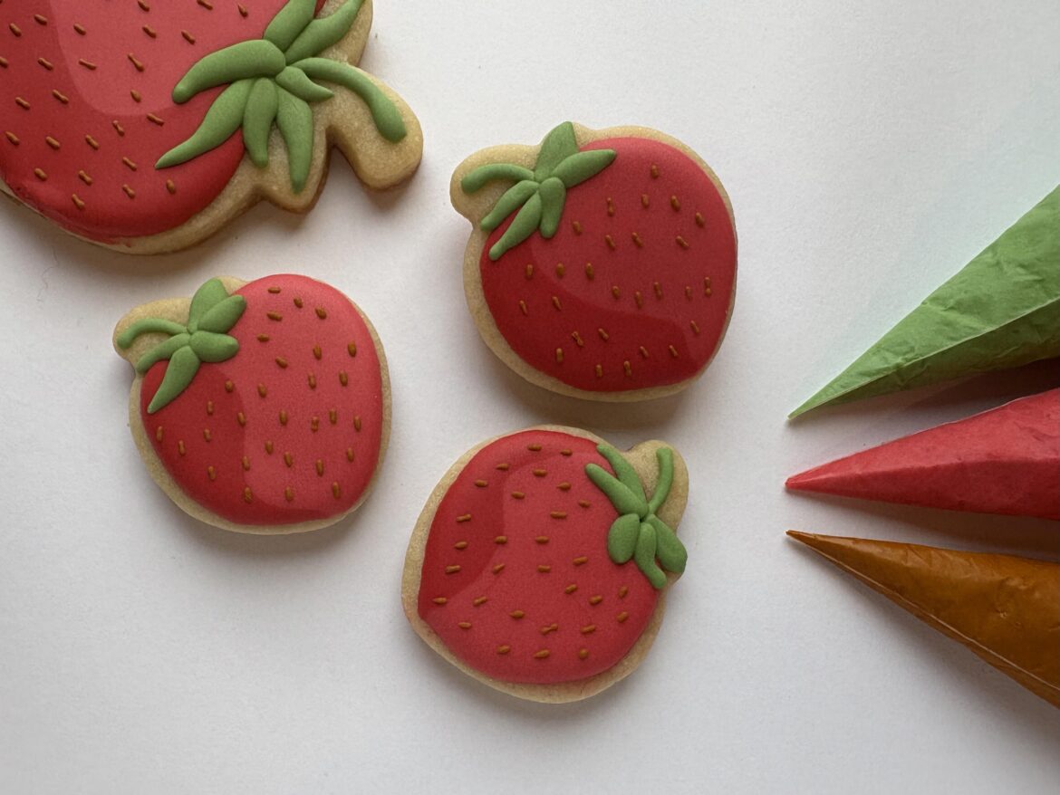 Testing new designs- have some strawberries!