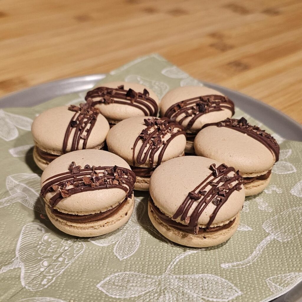 Finally getting the hang of macarons.
