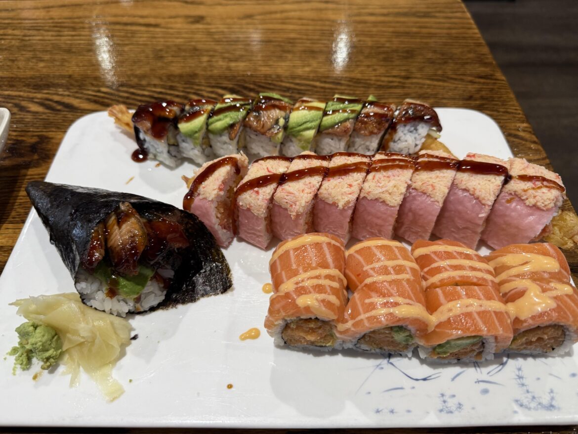AYCE sushi for $20 lunch special