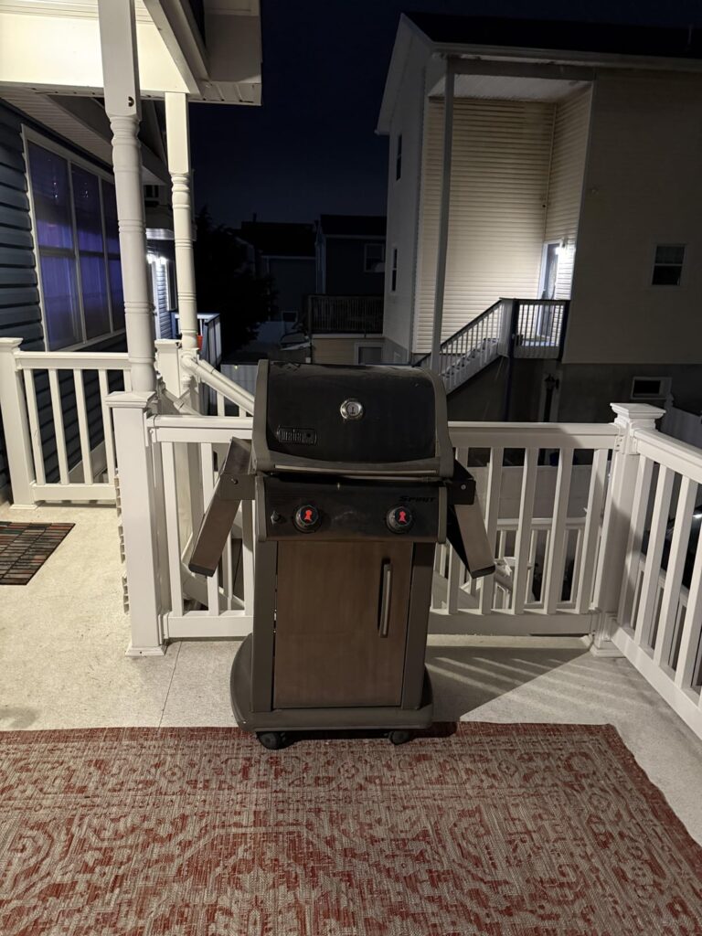 Fired up my used $150 Weber for the first time