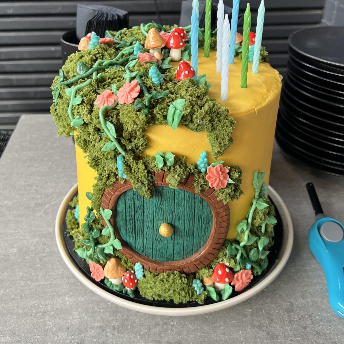 Hobbit inspired birthday Cake