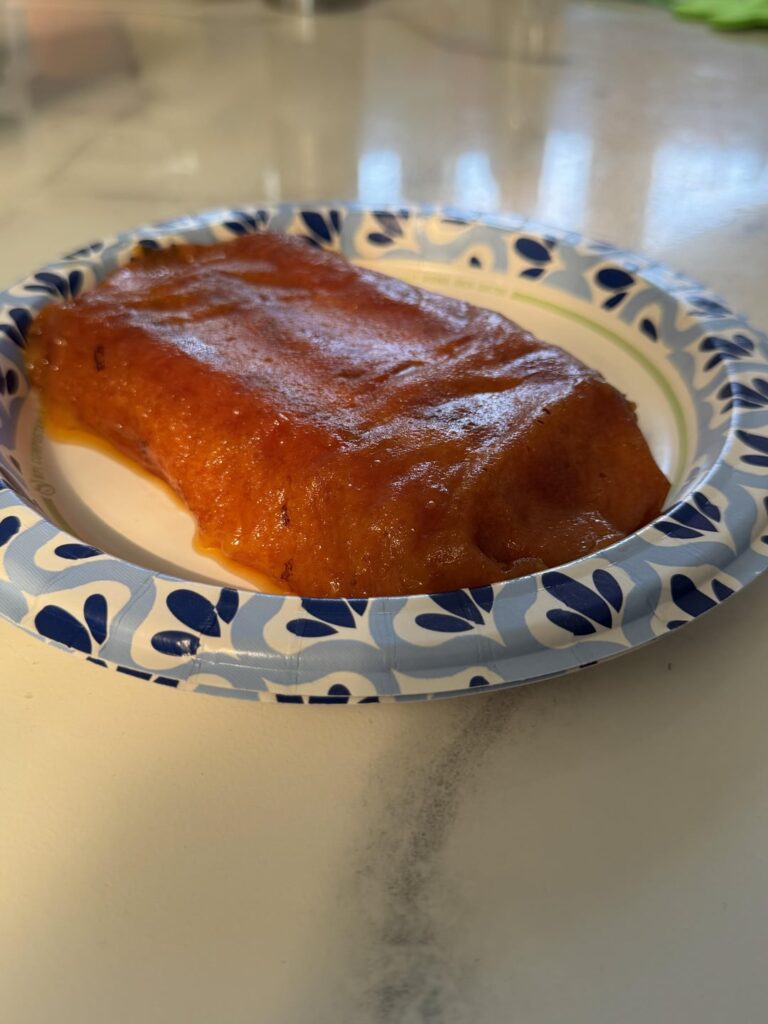 Hotdogs wrapped in pan fried cheese