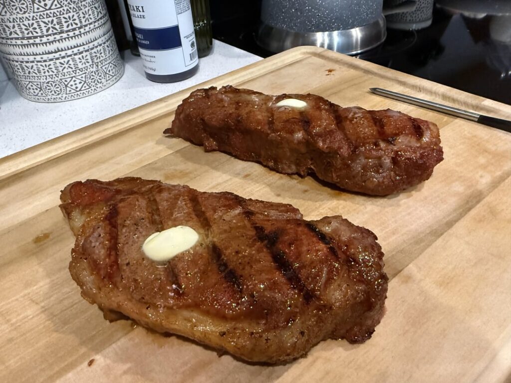 Reverse Seared NY Strip