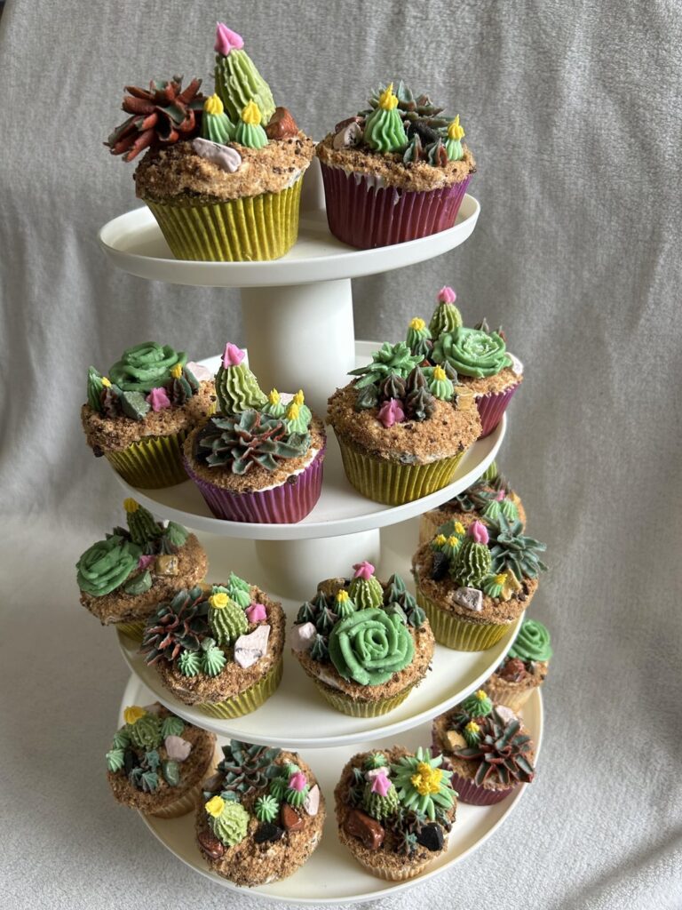 Succulent Cupcakes