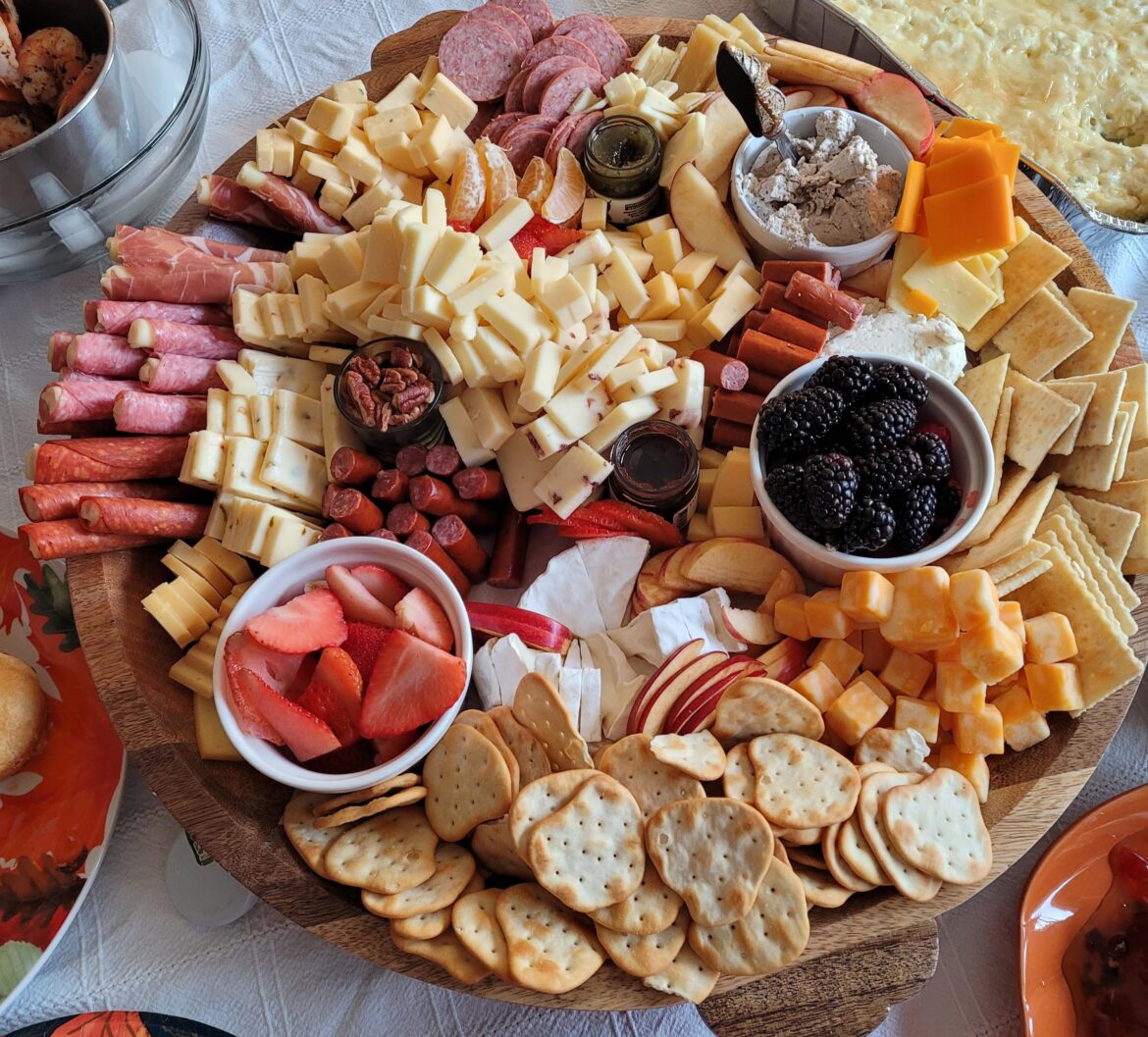 My first holiday board.