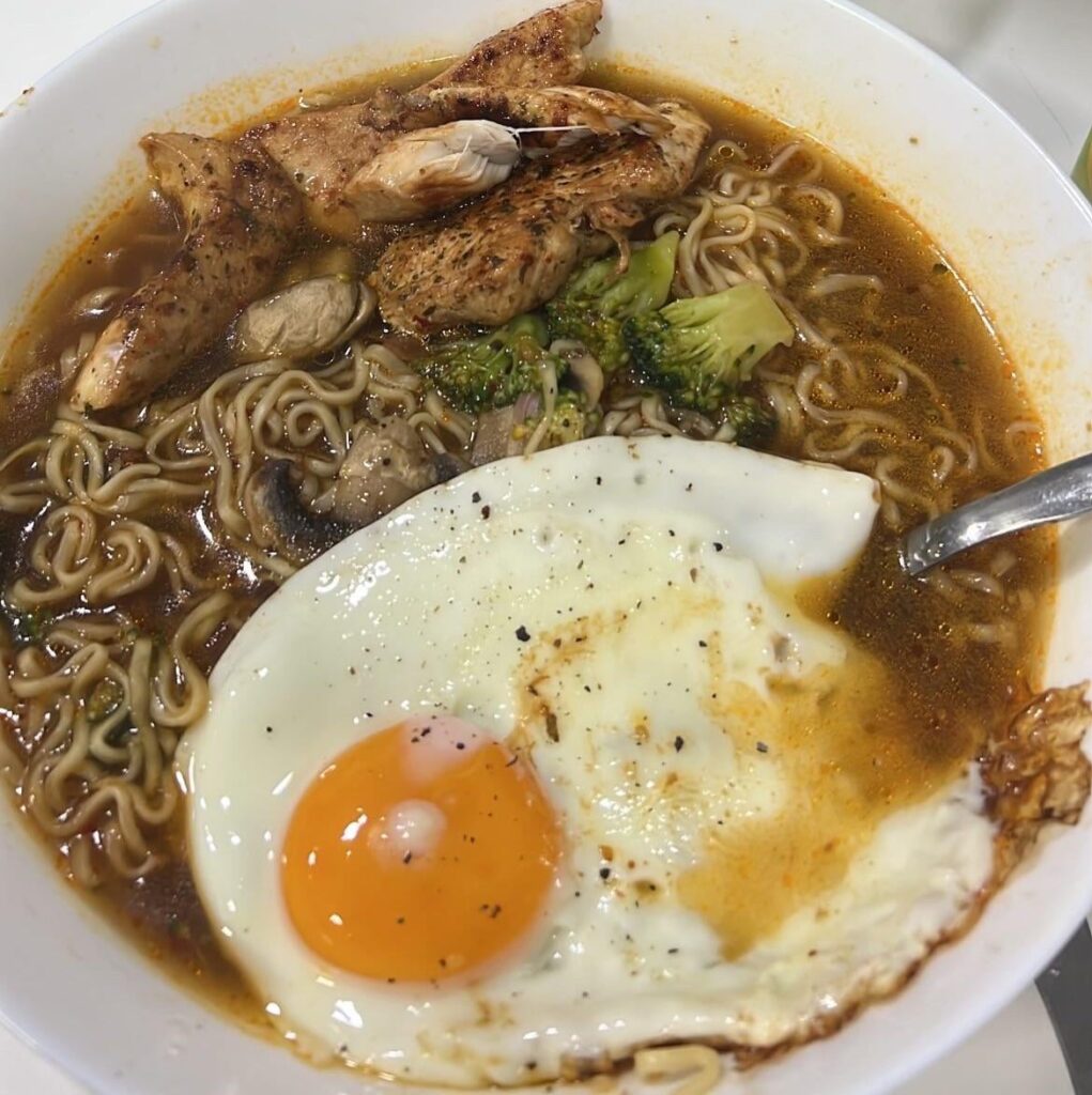 My ramen I made last night in 15 mins for dinner