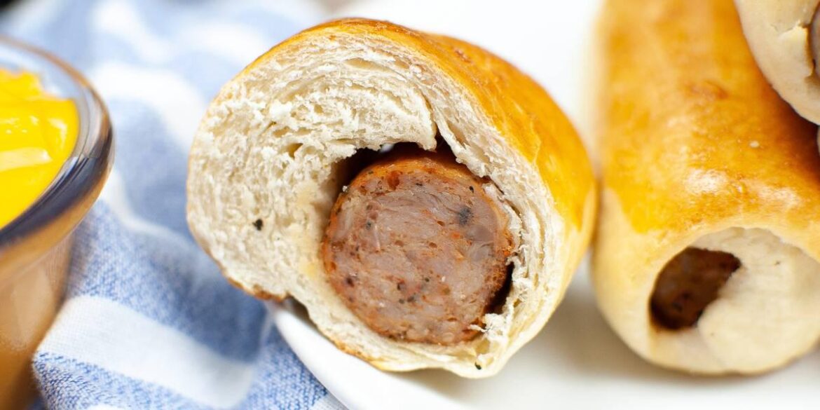 7 Ingredient Air Fryer Sausage Kolaches