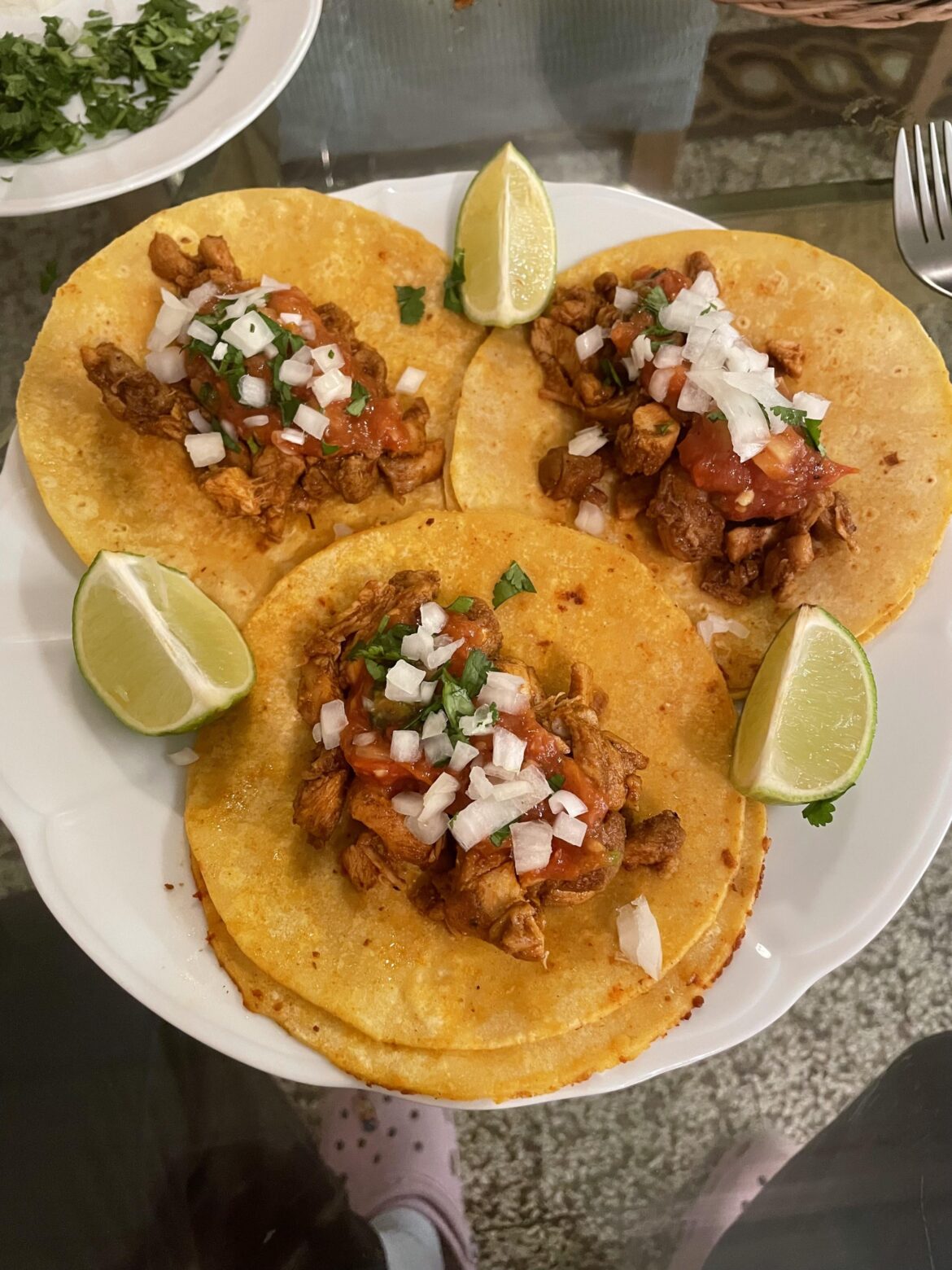 Homemade Tacos in Italy