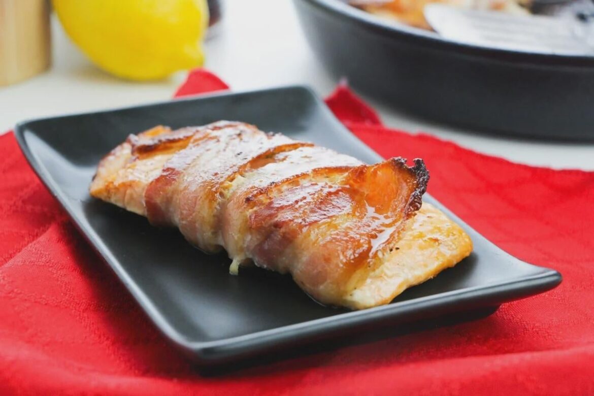 Bacon Wrapped Salmon