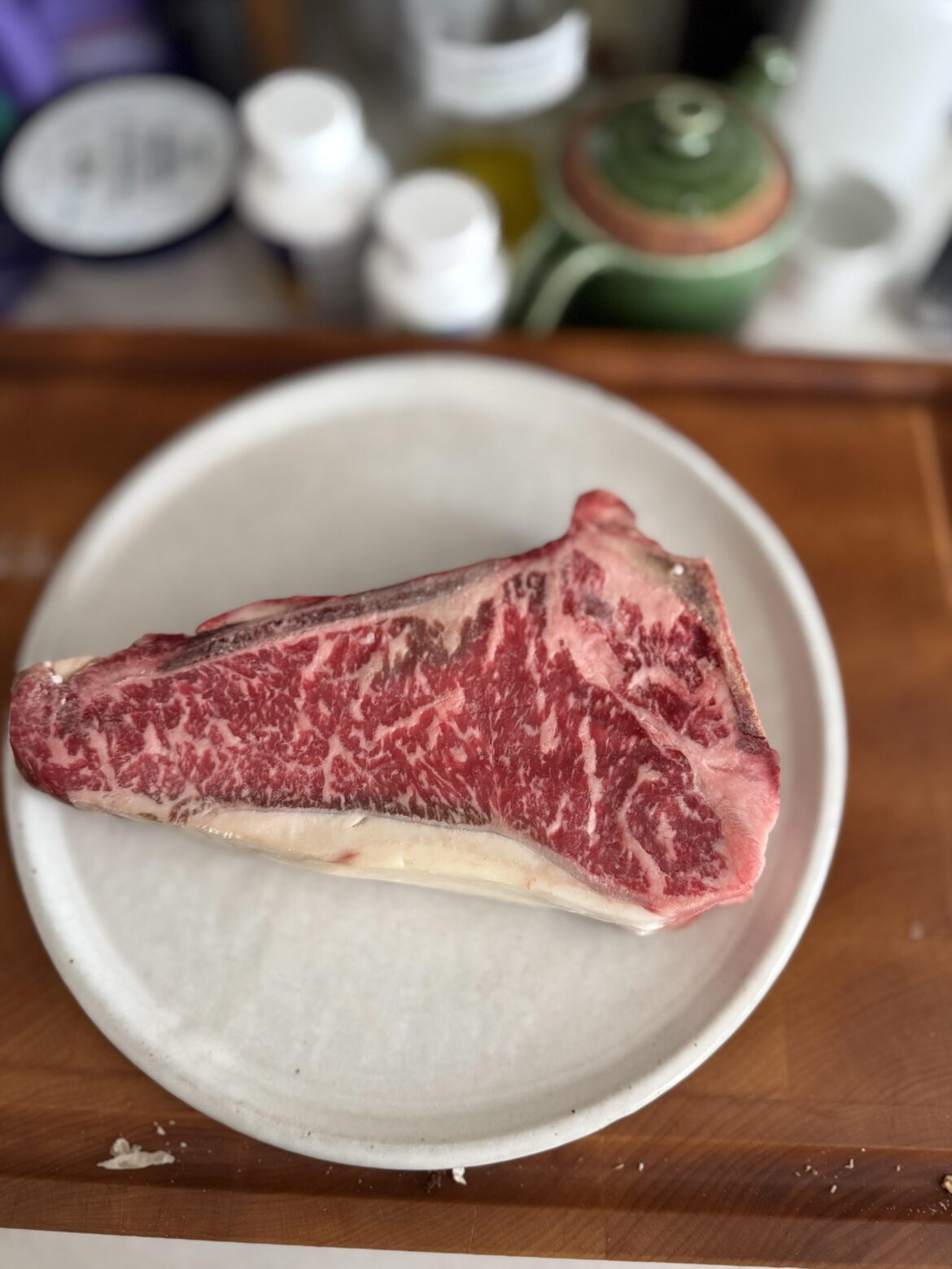 What temp would you cook this SRF 60 day dry aged New York strip?