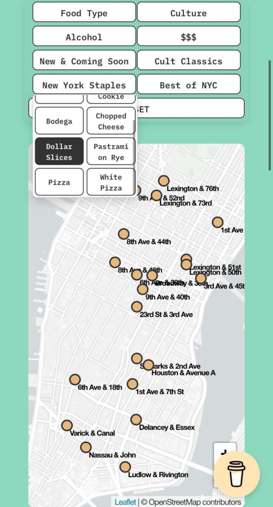 Dollar Slices Map…