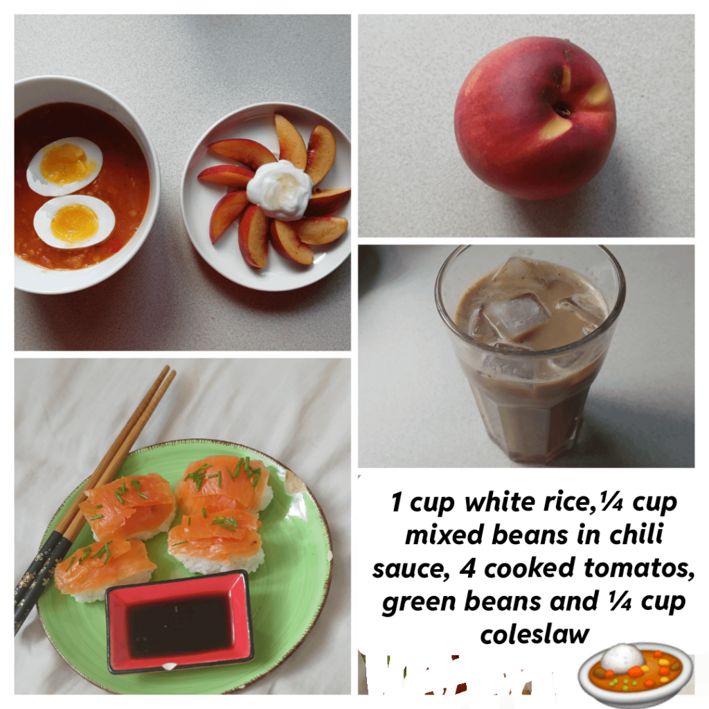 Had to censor dinner because it looked a little crazy lol