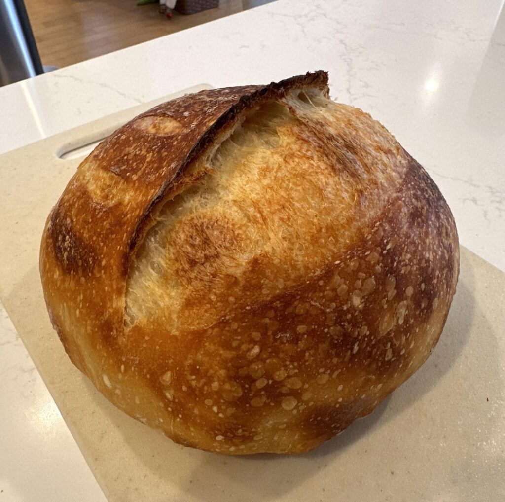 My first sourdough loaf!