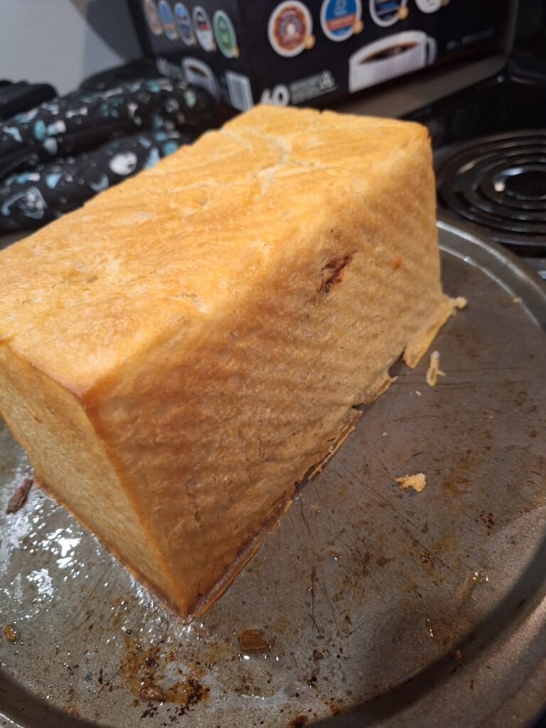 A pullman loaf but it's focaccia