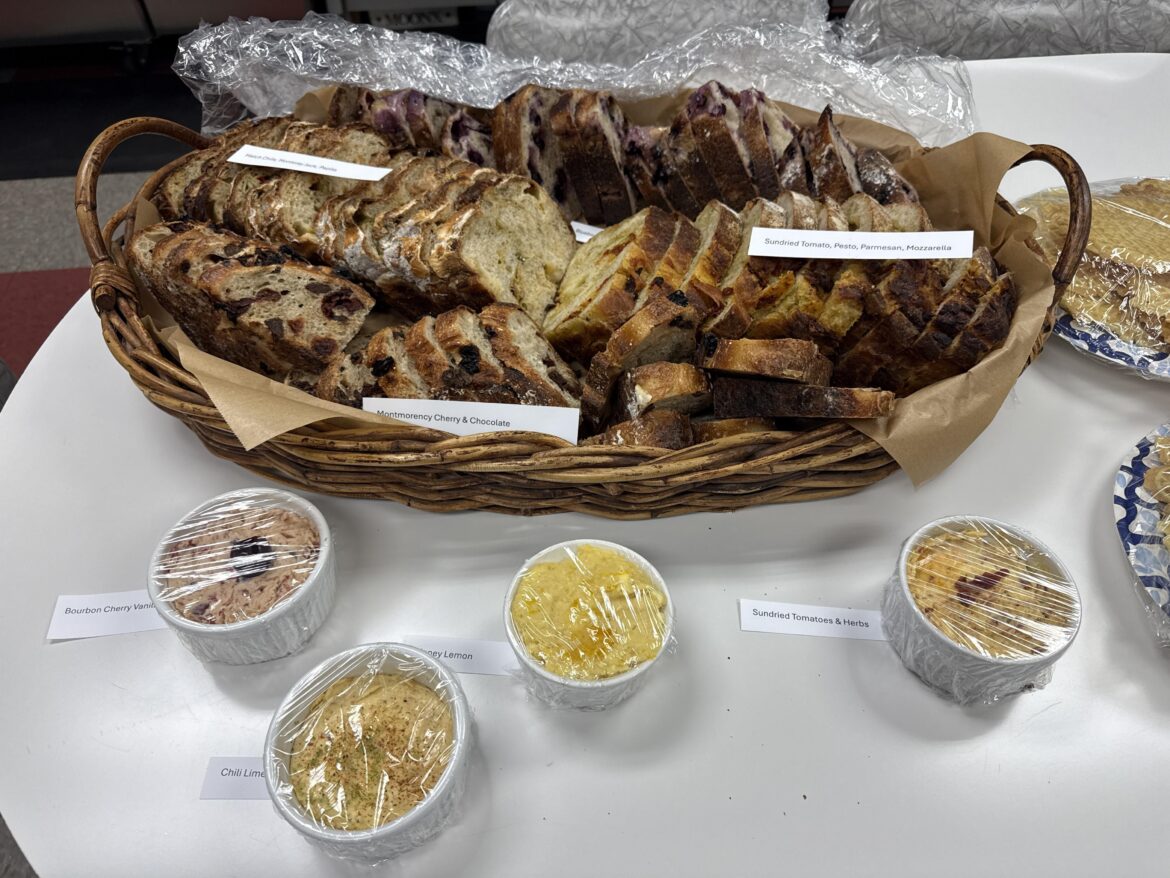 Sent bread basket into work with my husband Sent bread basket into work with my husband