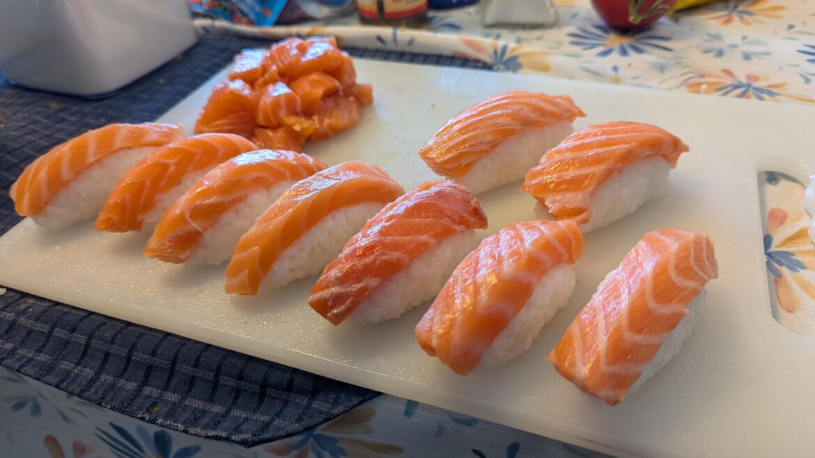 Made My Own Nigiri for the First Time!