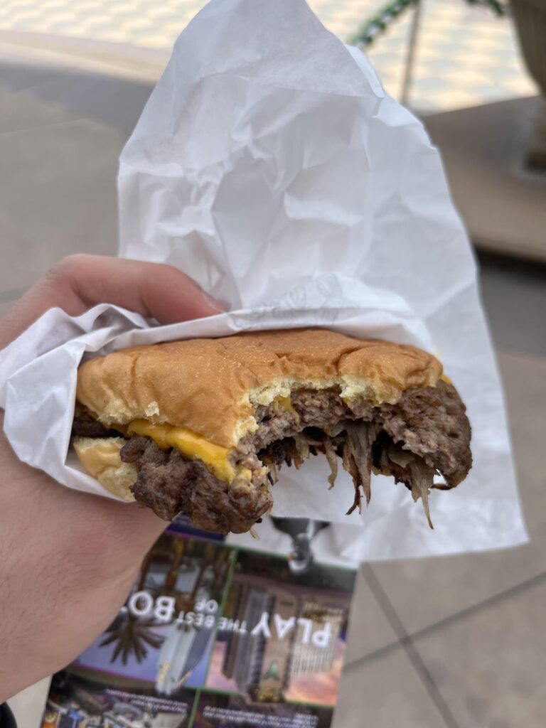 George Motz Fried Onion Burger !