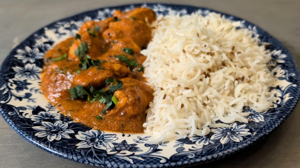 A quick chicken curry made within 20 minutes